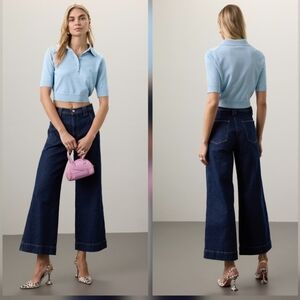 Ronny Kobo  Blue Shimmer Top